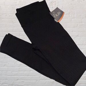 NUX Black Stripe ModerateCompression Leggings